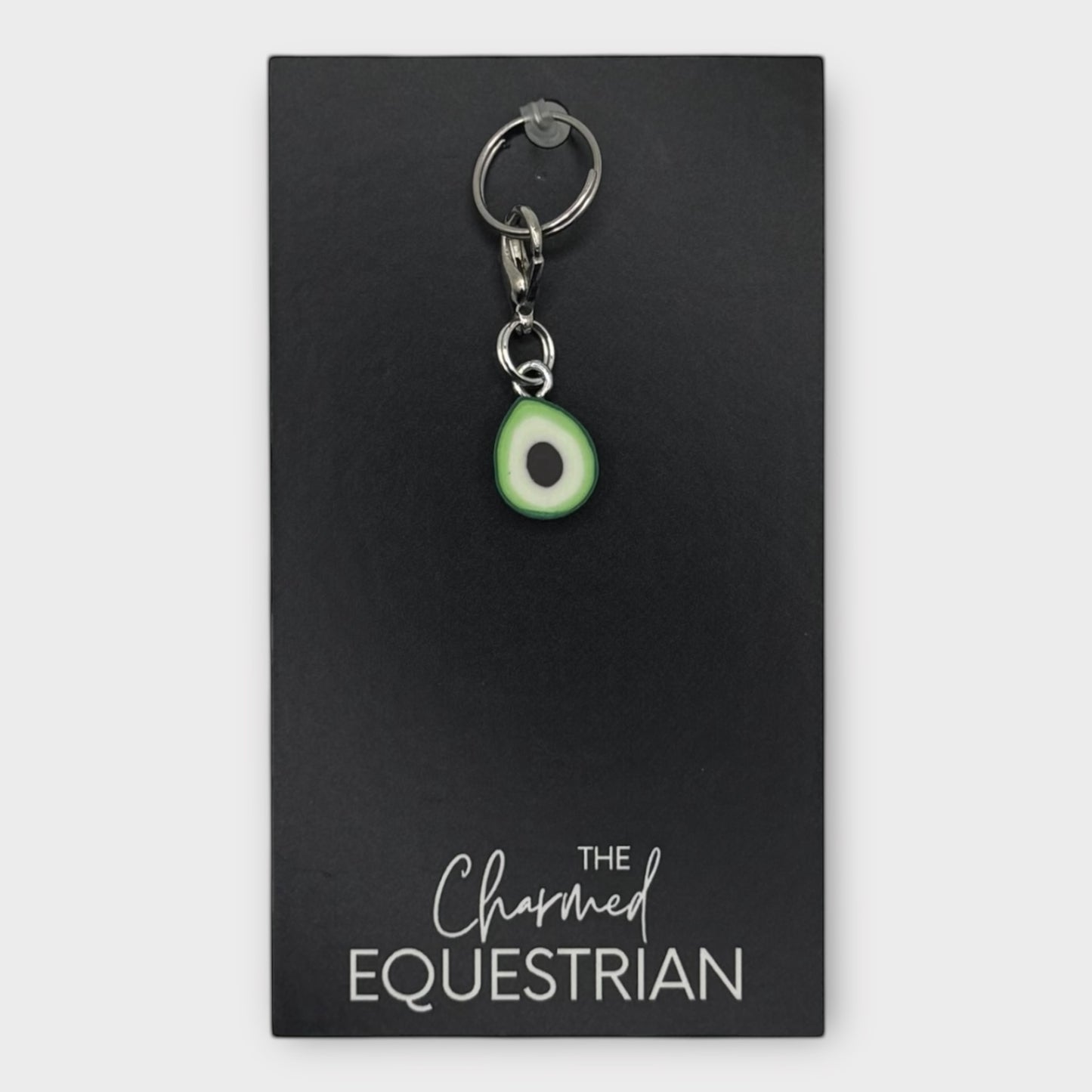 Fruity Avocado Resin Charm