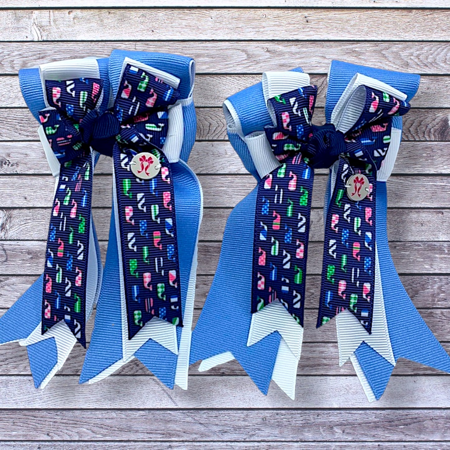 Pony Tail Bows - Whale of a Good Time