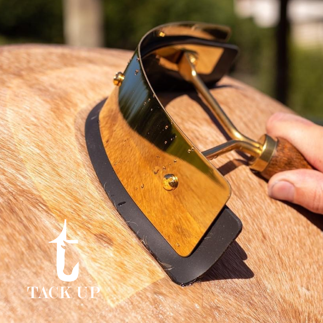 Hairy Pony Gold Sweat Scraper