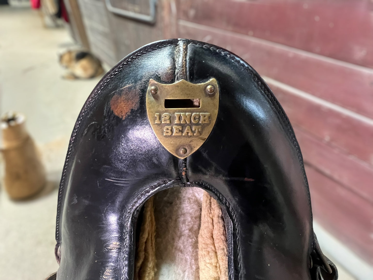 Saddle - McClellan Cavalry Saddle, Stirrups and Horsehair Girth