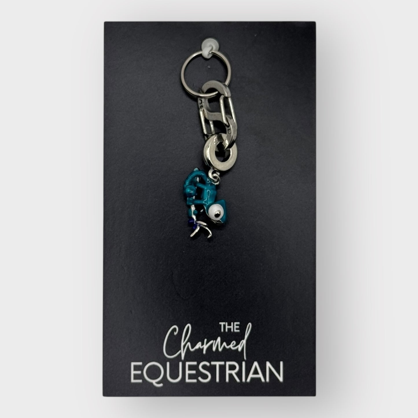 Premium Blue Iguana Charm