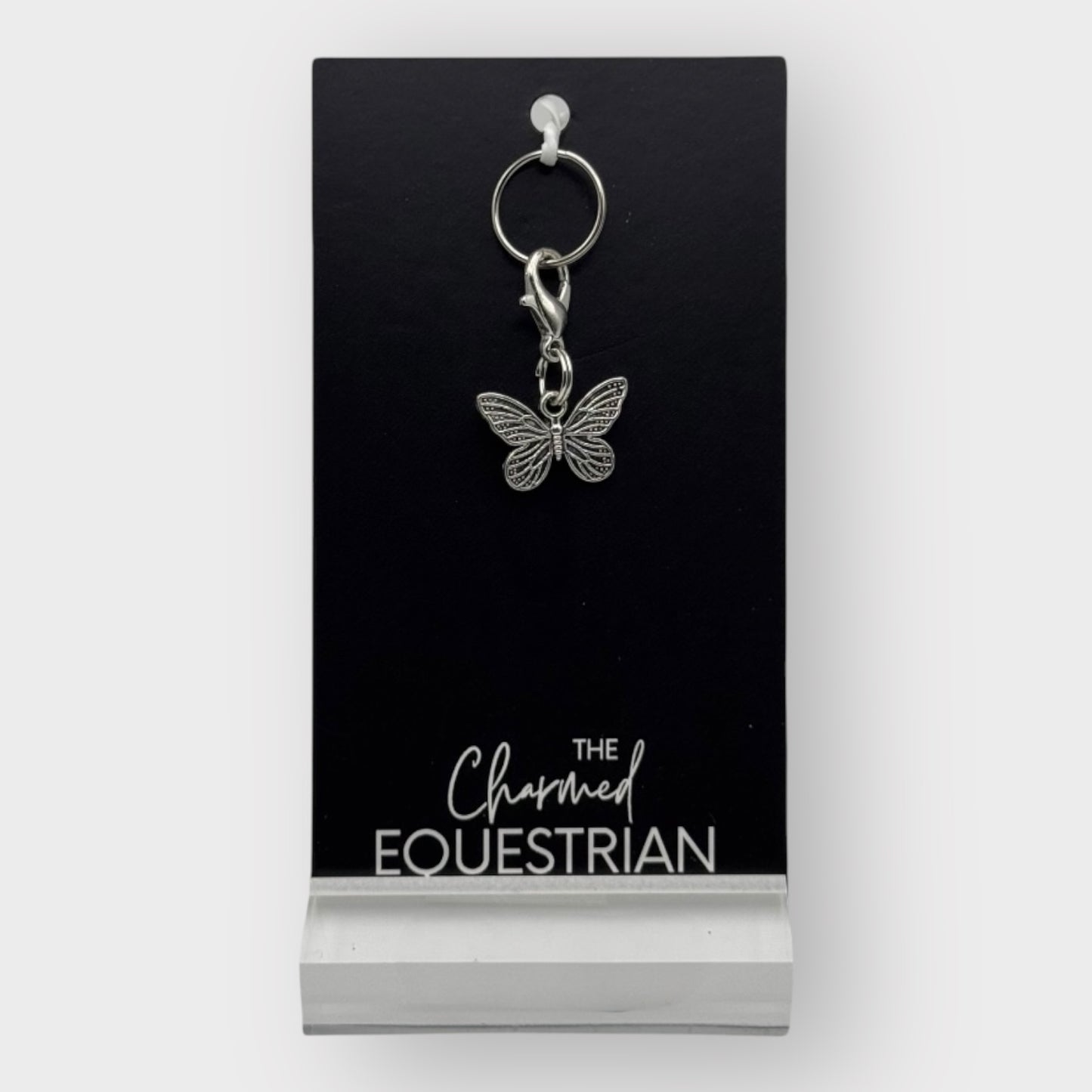 Butterfly Silver Charm