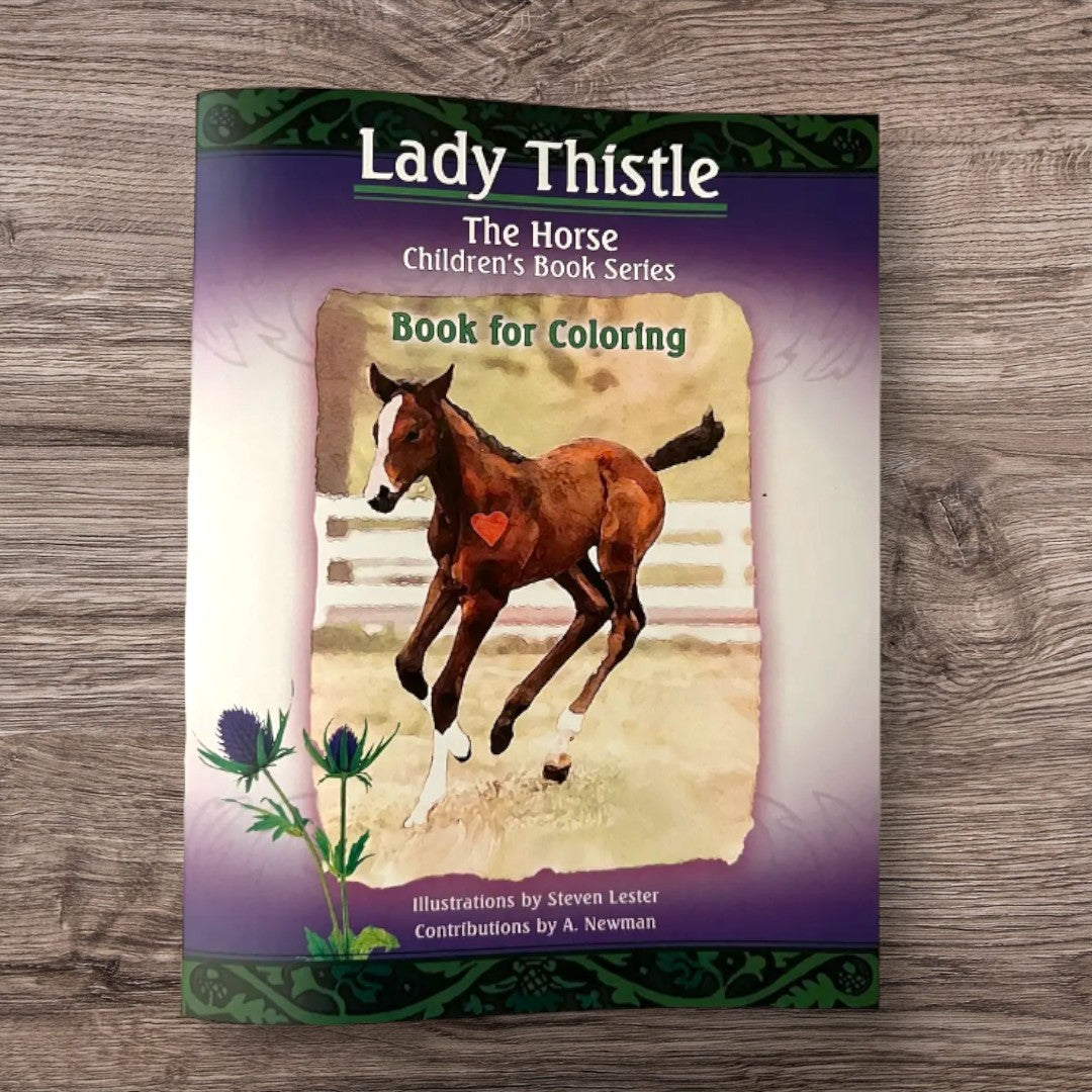 Lady Thistle Coloring Book