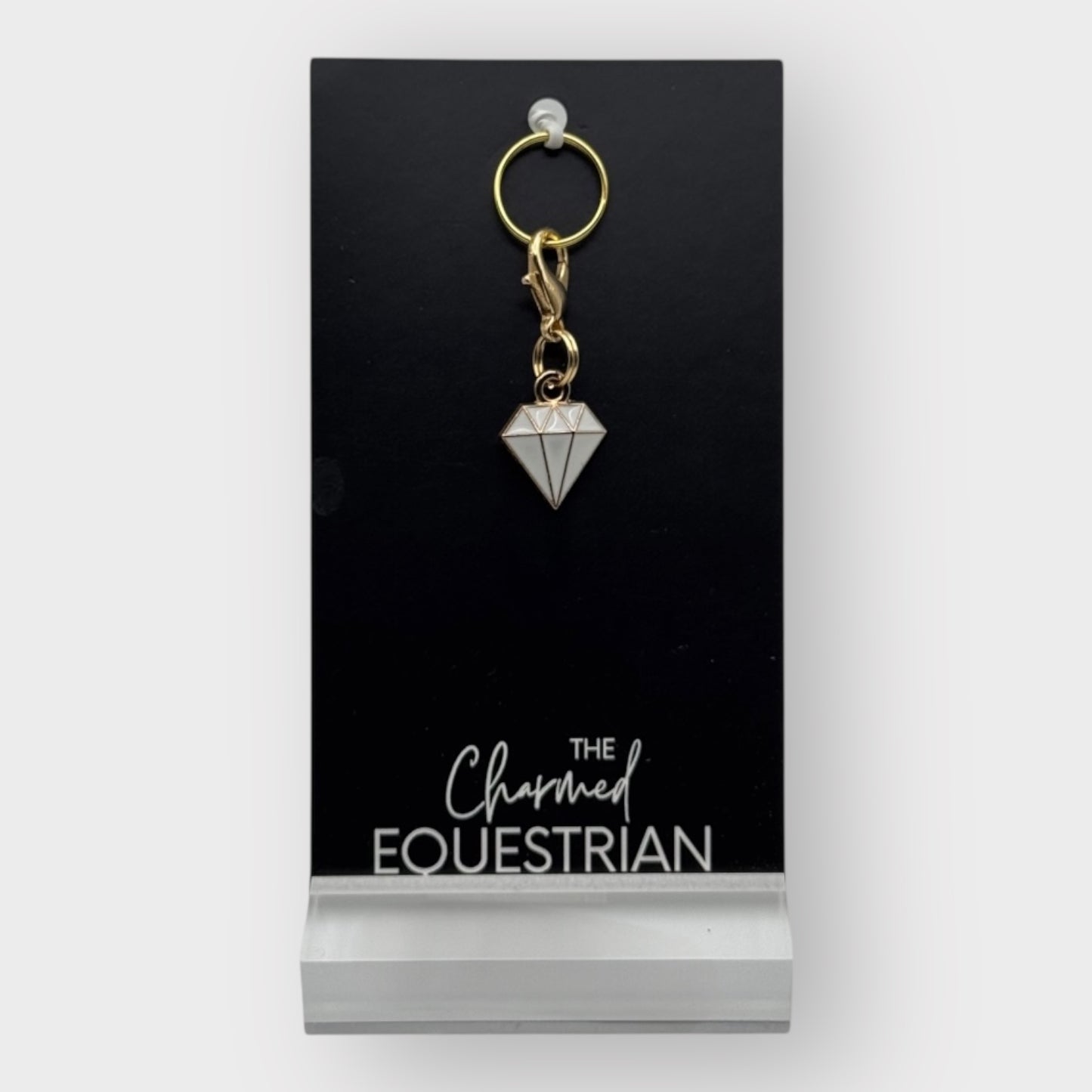 White Diamonds Charm