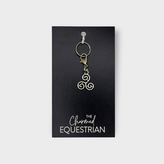 TriSwirl Charm