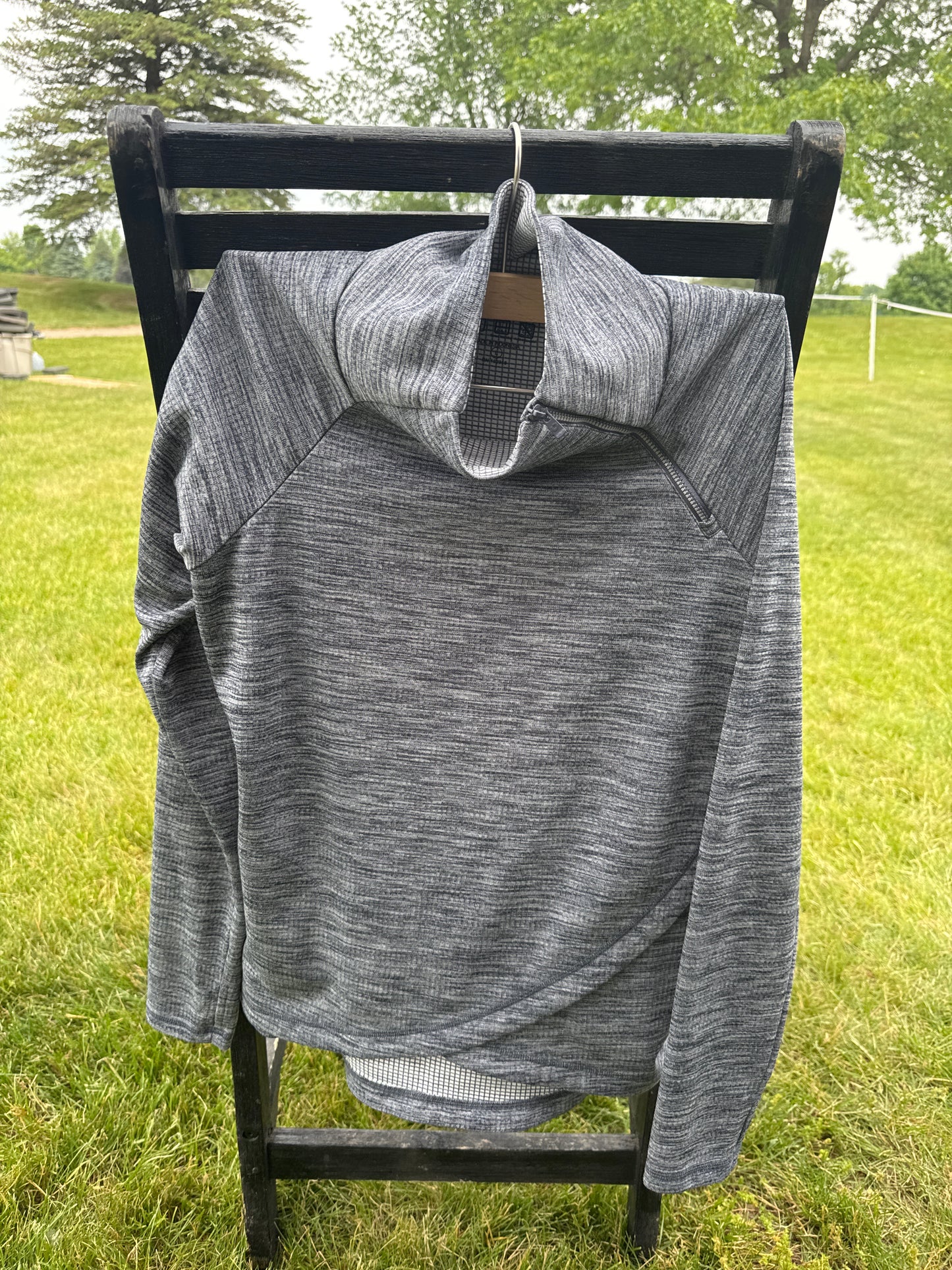 Funnel Neck Pullover by IBKUL