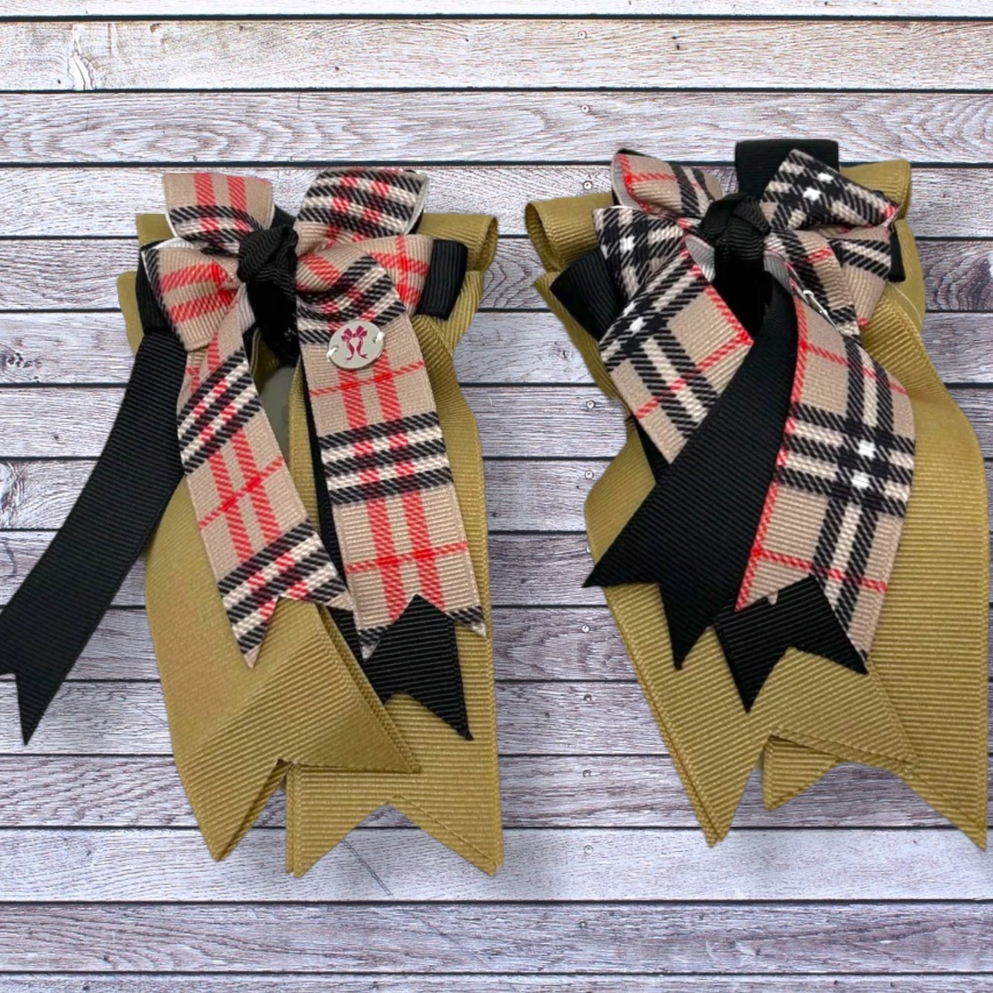 Pony Tail Bows - Burberry in the Barn