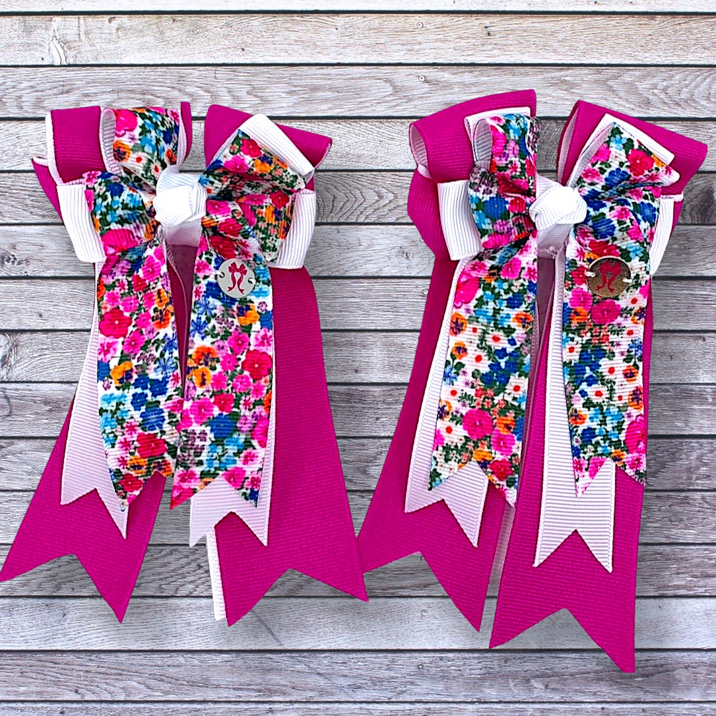 Pony Tail Bows - Flower Box Fancy