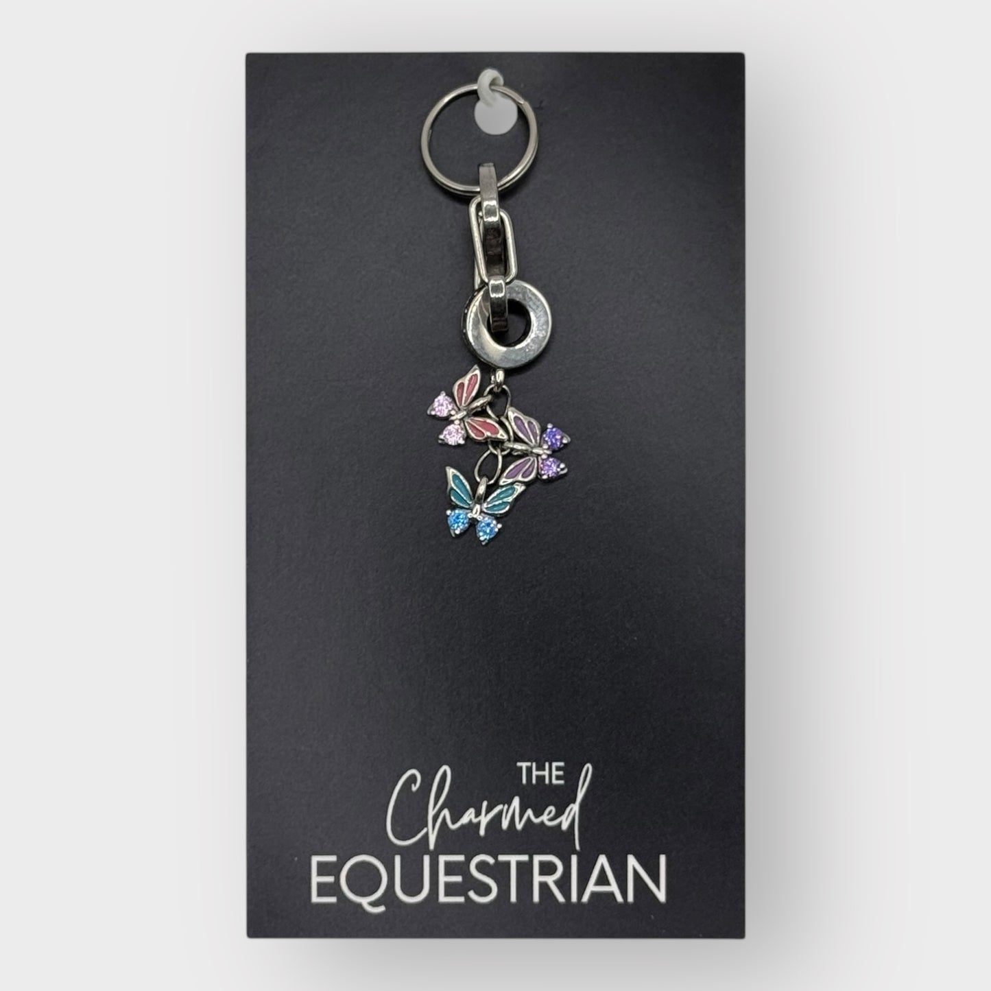 Premium 3 Butterflies Charm