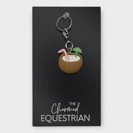 Coconut Drink Resin Charm