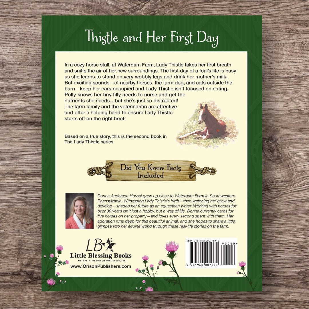 Lady Thistle 2: Thistle and Her First Day, Hard Cover