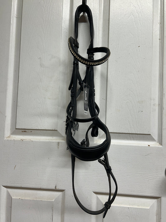 Schockenmoehle Bridle - Anatomical with Crystal