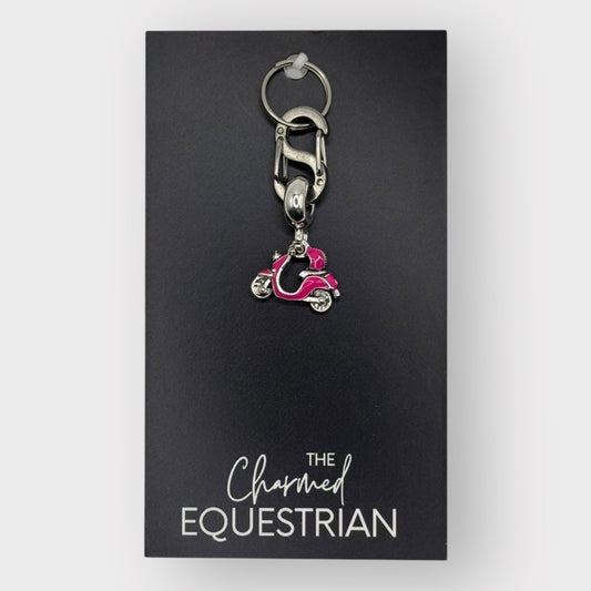 Premium Pink Scooter Charm