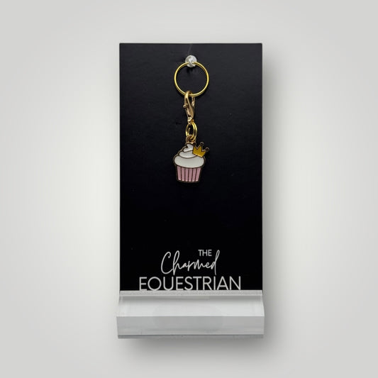 Cupcake w/ Crown Charm