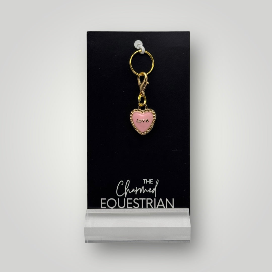 Heart "Love" Charm