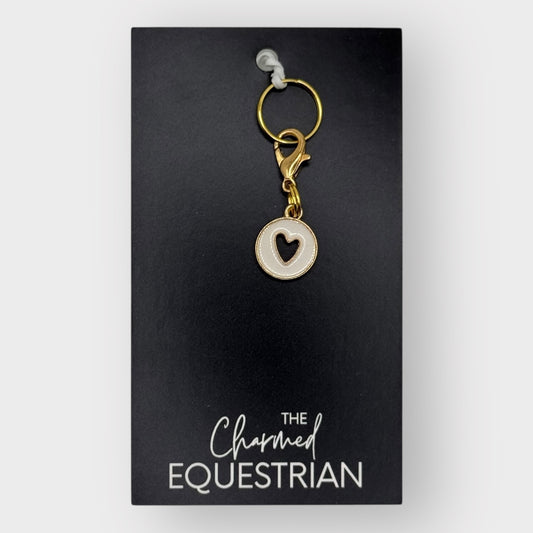 Circle Heart Charm