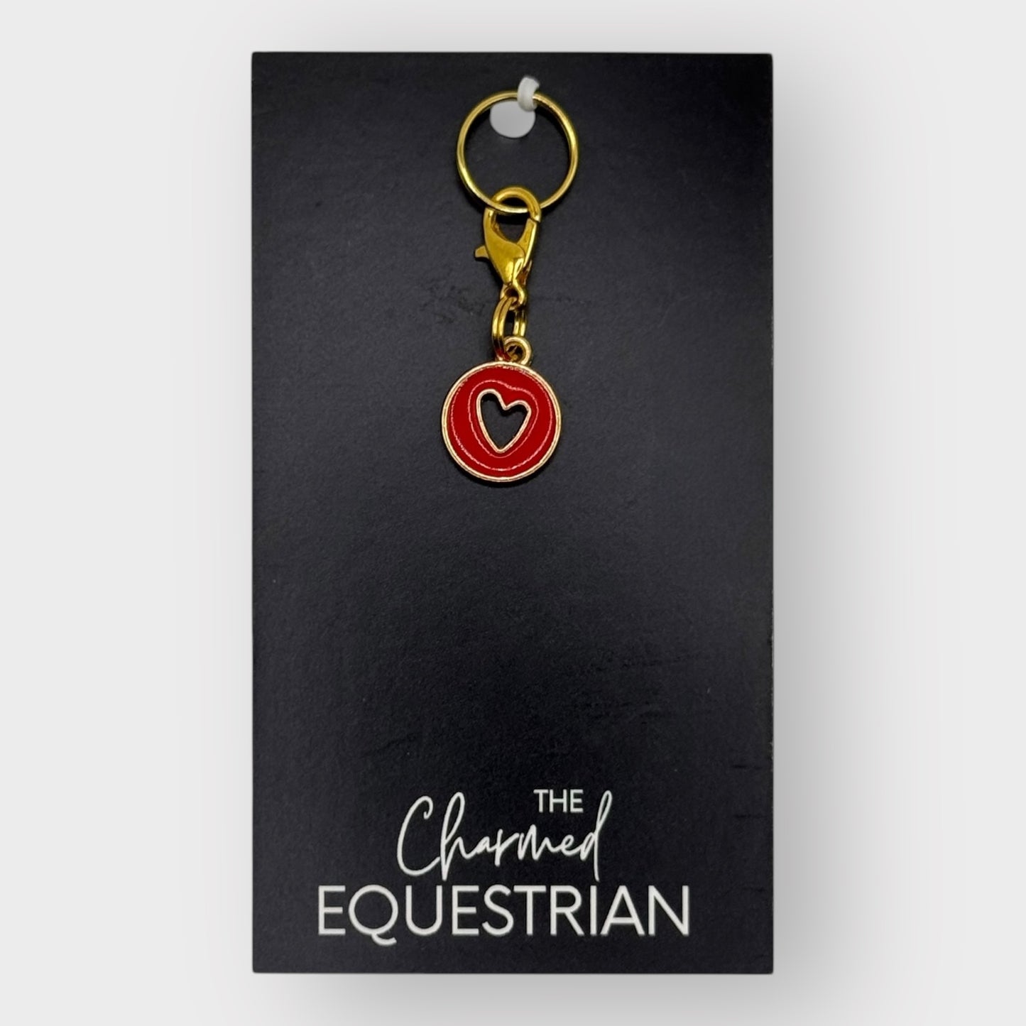 Circle Heart Charm