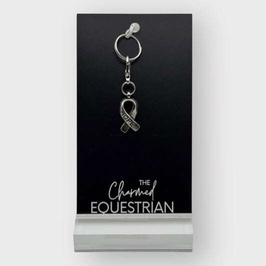 Hope Ribbon Charm